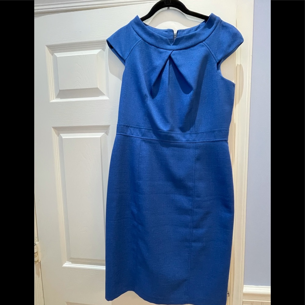David Meister Royal Blue Dress